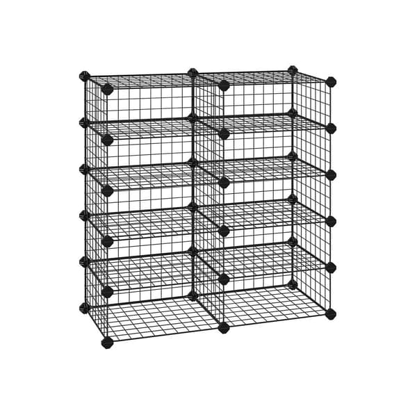Hyllesystem med flere rom