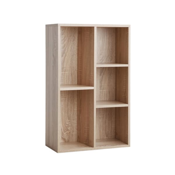Reol med 5 rum tr�effekt
