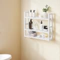 Miniatyrbillede 2 af 5: Hylde, SONGMICS BCB13W, 60x15x54 cm, Hvid