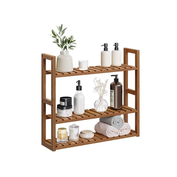 Badrumshylla, SONGMICS BCB013K01, 15x60x54 cm, Brun