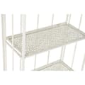Miniatyrbild 3 av 5: Bokhylla Home ESPRIT Vit Metall 4 Hyllor 61 x 29 x 163,5 cm