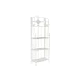 Miniatyrbild 1 av 5: Bokhylla Home ESPRIT Vit Metall 4 Hyllor 61 x 29 x 163,5 cm