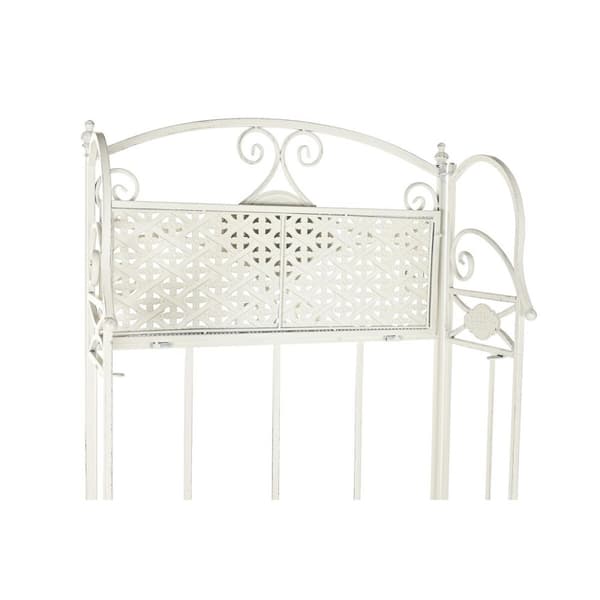 Hyllyt Home ESPRIT Valkoinen Metalli 4 Hyllyt 61 x 29 x 163,5 cm