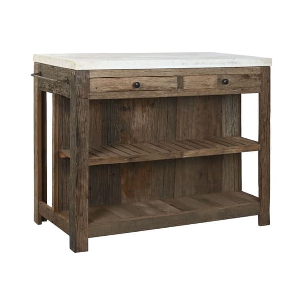 Köksmöbler Home ESPRIT Vit Naturell 120 x 60 x 97 cm 131 x 61,5 x 97 cm