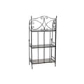 Miniatyrbilde 2 av 6: Hyller Home ESPRIT Svart Flerfarget Keramikk Smijern 3 Hyller 54 x 29 x 121 cm 58 x 31,5 x 117 cm