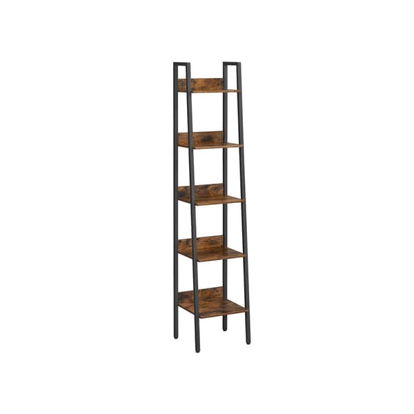 Industriel design stigehylde med 5 hylder