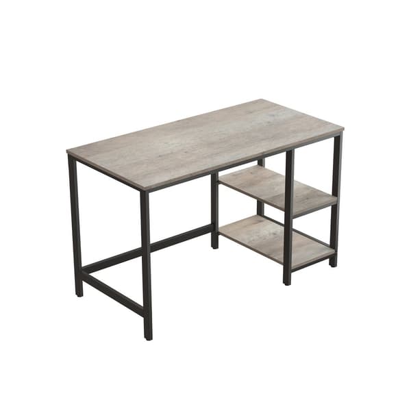 Computerbord med 2 hylder