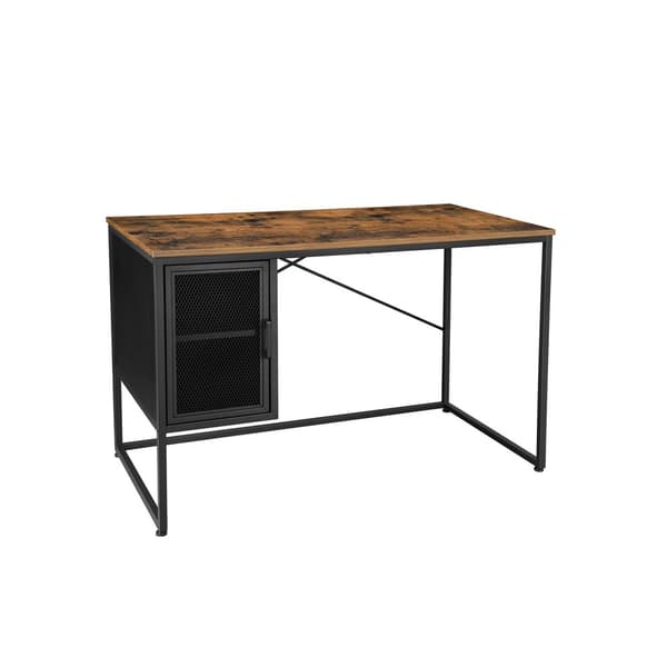 Computerbord med justerbar hylde