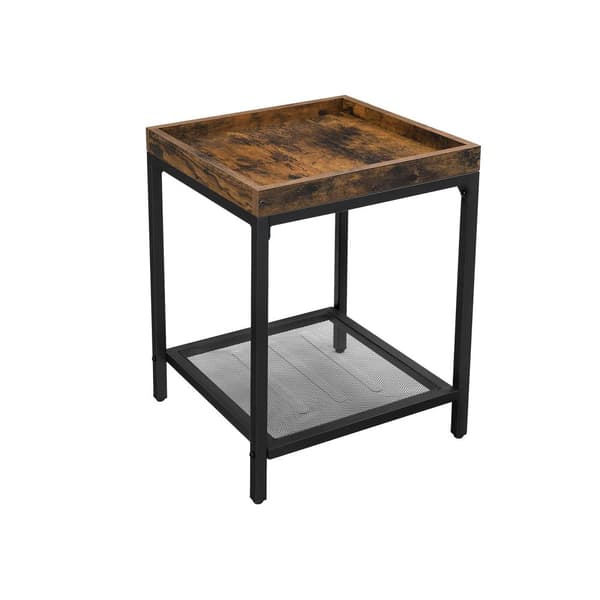 Sidobord med gallerhylla