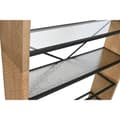 Miniatyrbillede 3 af 6: Hylder Home ESPRIT Metal Krystal Gran 120 x 31 x 158 cm
