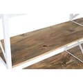 Miniatyrbilde 6 av 9: Hyller Home ESPRIT Hvit Naturell Metall Treverk av mangotre 180 x 35 x 220 cm