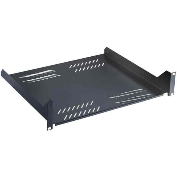 Etagère 19 2 U Montering på framsidan Fast (P)250 mm Svart