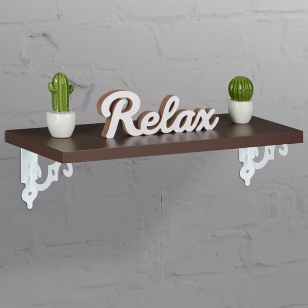 Väggvinklar - Relaxdays - 1004609049 - Förpackning med 6 - Stål - Vit