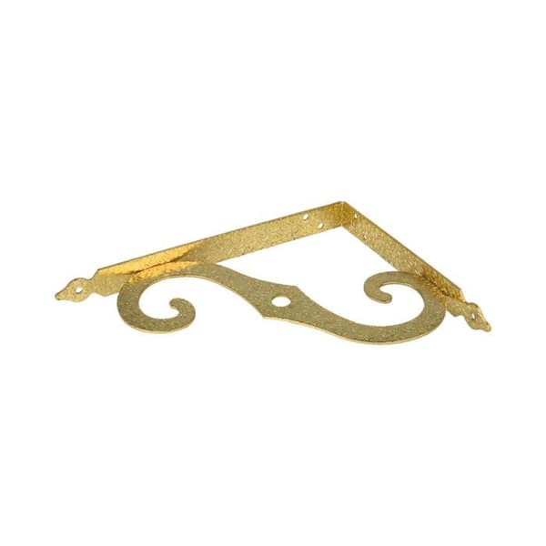 Väggvinkel - AMIG - 1260 - Stål - Guld - Lätt installation
