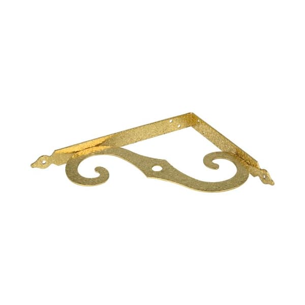 Väggvinkel - AMIG - 1260 - Stål - Guld - Lätt installation