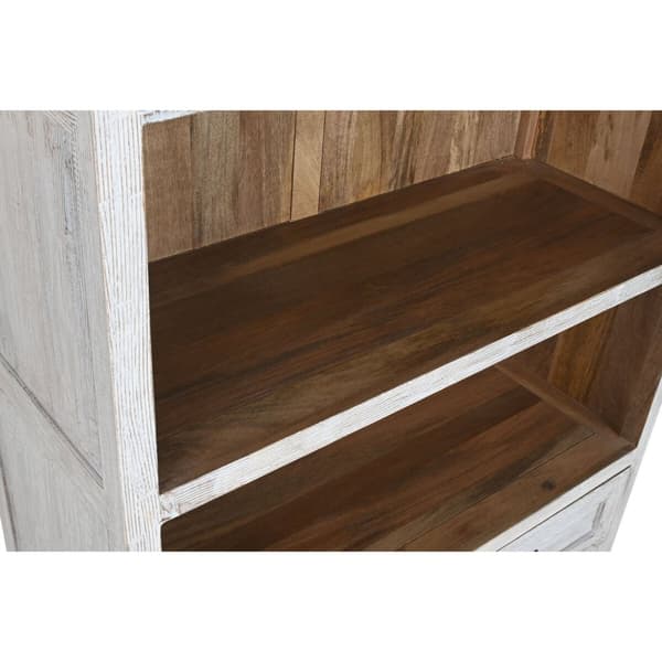 Bokhylla Home ESPRIT Vit Mangoträ 100 x 40 x 198 cm