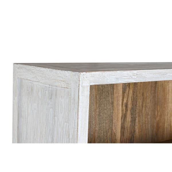 Bokhylla Home ESPRIT Vit Mangoträ 100 x 40 x 198 cm