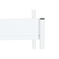 Miniatyrbild 4 av 5: Bokhylla Home ESPRIT Vit Metall 120 x 30 x 76 cm