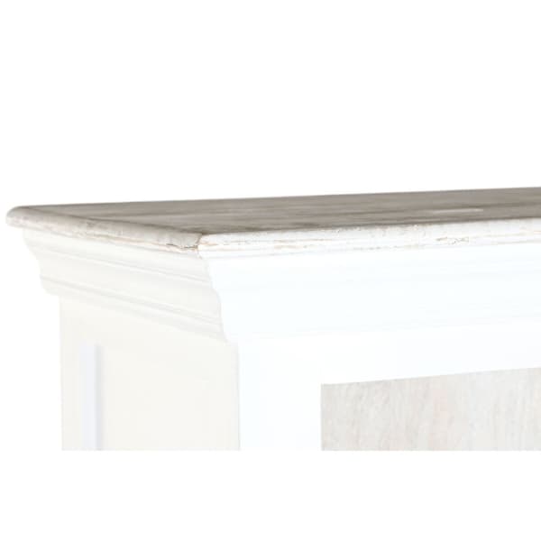 Hylder Home ESPRIT Hvid Mangotræ 90 x 40 x 180 cm