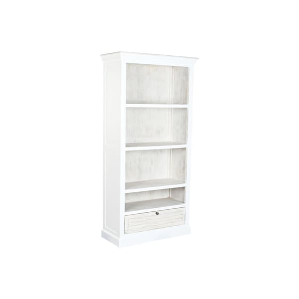 Hylder Home ESPRIT Hvid Mangotræ 90 x 40 x 180 cm