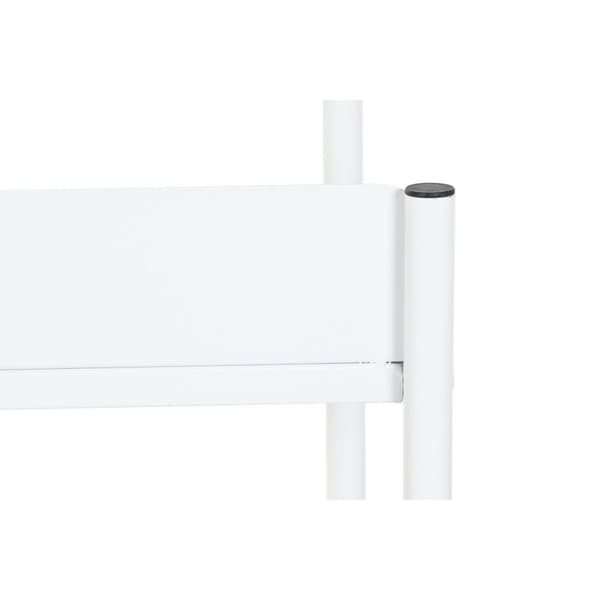 Bokhylla Home ESPRIT Vit Metall 120 x 30 x 76 cm