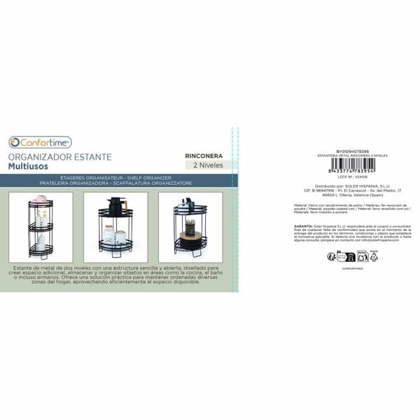 Hylder Confortime Metal (4 enheder)
