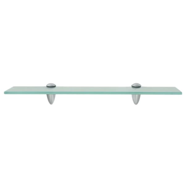 Svävande hylla glas 50x10 cm 8 mm
