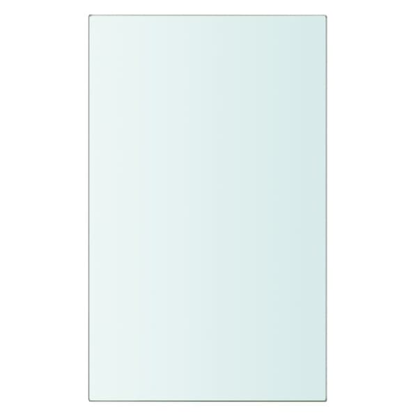 Hyllplan glas genomskinlig 20x12 cm