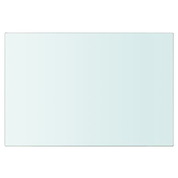 Hyllplan glas genomskinlig 30x20 cm
