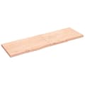 Miniatyrbild 2 av 2: Hyllplan 200x60x(2-6) cm obehandlad massiv ek
