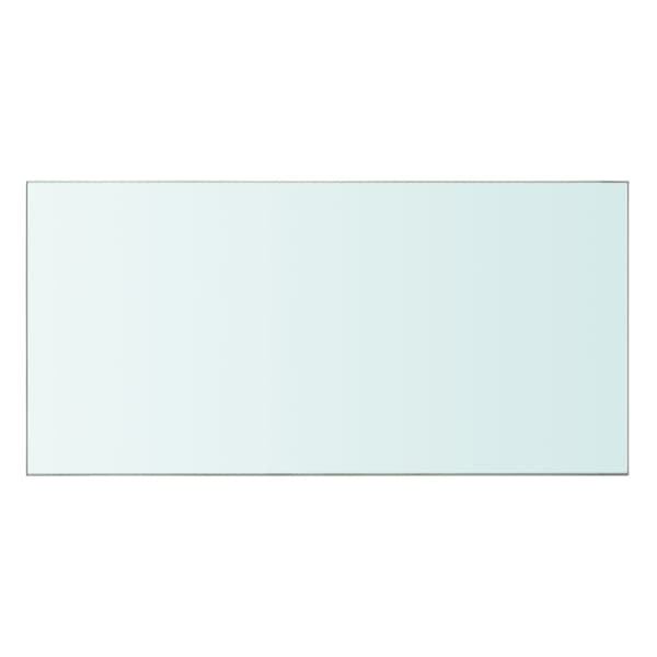 Hyllplan glas genomskinlig 60x30 cm