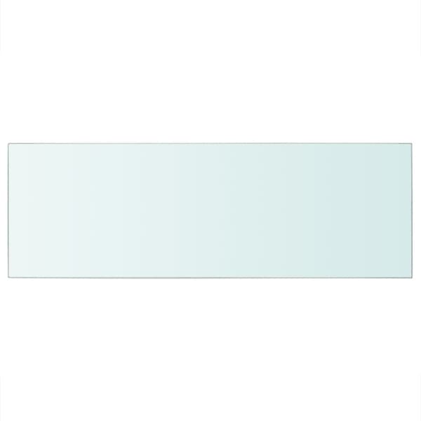 Hyllplan glas genomskinlig 70x25 cm
