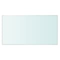 Miniatyrbild 2 av 2: Hyllplan glas genomskinlig 30x12 cm