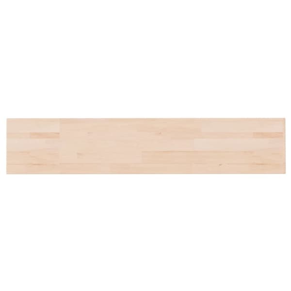 Hyllplan 100x20x1,5 cm obehandlad massiv ek