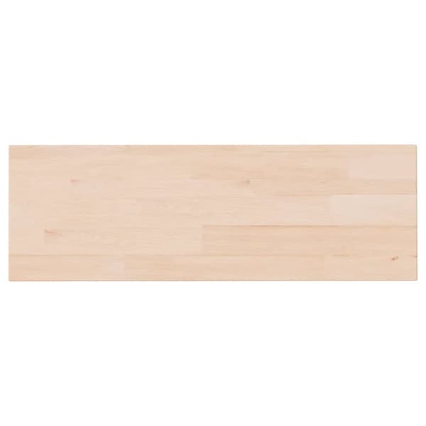 Hyllplan 60x20x1,5 cm obehandlad massiv ek
