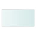 Miniatyrbild 2 av 2: Hyllplan glas genomskinlig 30x15 cm