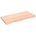 Miniatyrbild 2 av 2: Hyllplan 100x50x(2-6) cm obehandlad massiv ek