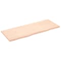 Miniatyrbild 2 av 2: Hyllplan 160x60x(2-4) cm obehandlad massiv ek