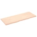 Miniatyrbild 1 av 2: Hyllplan 160x60x(2-4) cm obehandlad massiv ek