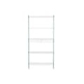 Pikkukuva 7 / 8: Hyllyt DKD Home Decor Valkoinen Läpinäkyvä Kristalli Puu MDF 90 x 35 x 180 cm (1)