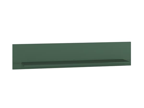 FURNLUX SEINÄHYLLY FORT VIHREÄ & KULTA 120CM