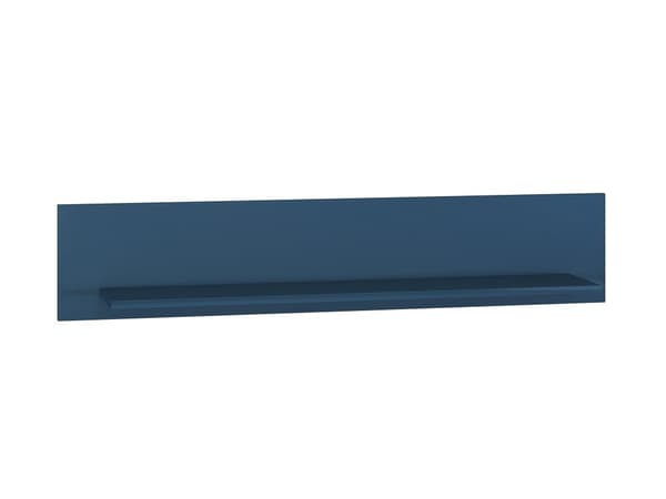 FURNLUX SEINÄHYLLY MERENSININEN & KULTAINEN 120CM