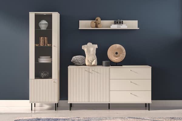 FURNLUX VÆGHYLDE SOPHIE BEIGE 120CM