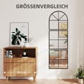 Miniatyrbild 7 av 9: Väggspegel, 60x2x180 cm, Svart