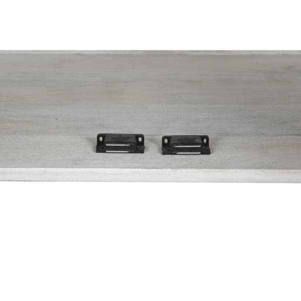 Bokhylla DKD Home Decor Vit Mangoträ 116 x 40 x 160 cm (1)