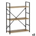 Miniatyrbild 1 av 2: Bokhylla Confortime 3 Hyllor Metall (2 antal)
