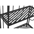Miniatyrbild 2 av 5: Bokhylla Home ESPRIT Svart Metall 60 x 27 x 160 cm