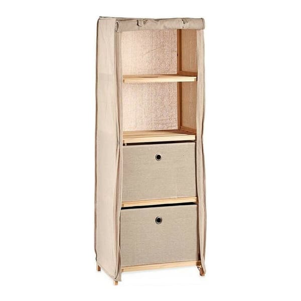 Hylder Kipit MH10228CF-1 Brun Beige Træ 28 x 113 x 42 cm