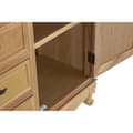 Miniatyrbillede 6 af 7: Spisekammer DKD Home Decor Natur 124,5 x 39 x 201,8 cm Gran Aluminium Træ MDF