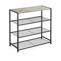 Miniatyrbillede 2 af 5: Hylder Confortime Sort Metal 60 x 30 x 63,5 cm (3 enheder)